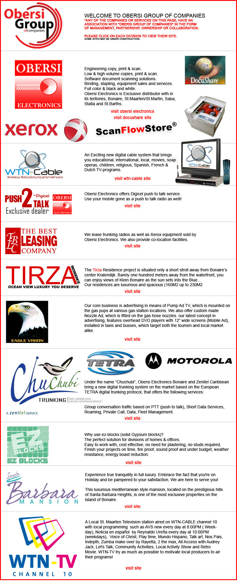 OBERSI GROUP OF COMPANIES